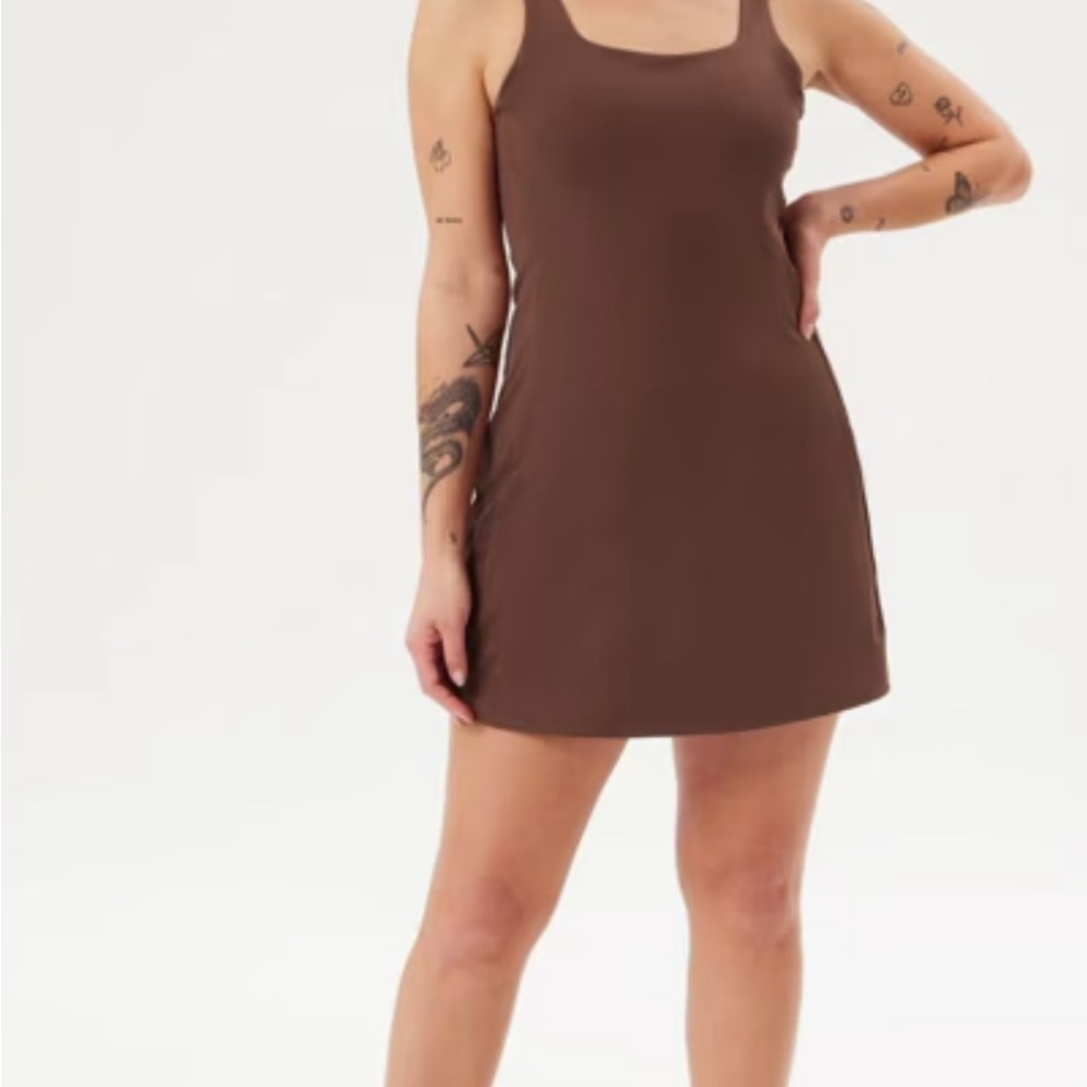 Girlfriend Collective Tommy Sleeveless Mini Dress